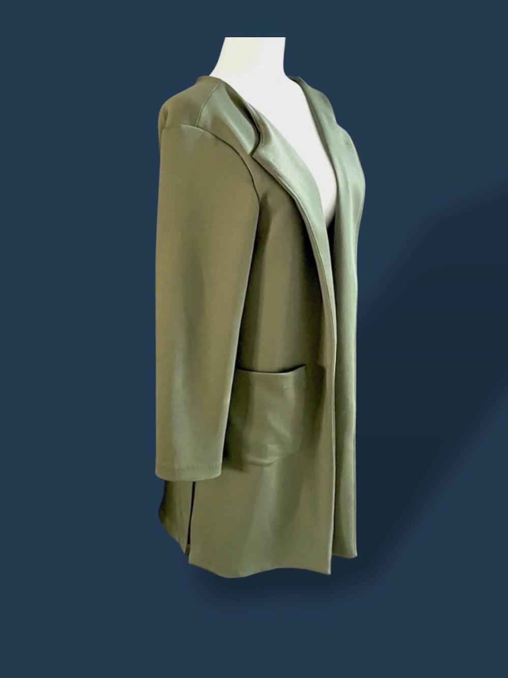 Robin Olive Green Women's Coat Size L